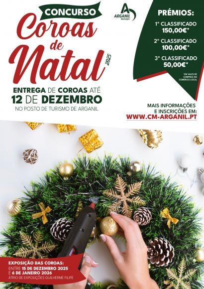 Concurso de Coroas de natal 2025 - Arganil