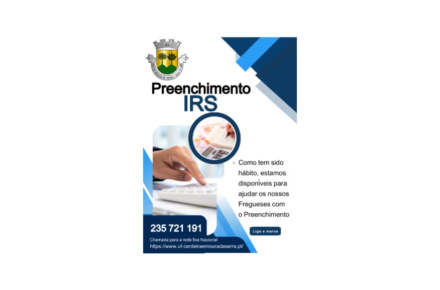 Aux&iacute;lio no preenchimento do IRS
