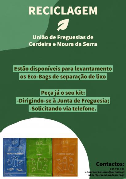 Peça já o seu conjunto de Eco Bags Peça já o seu conjunto de Eco Bags