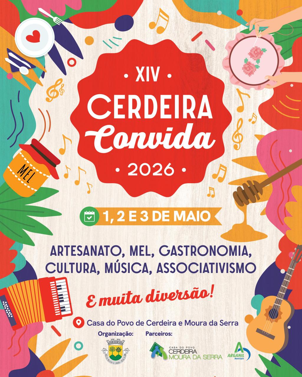 XIV Edi&ccedil;&atilde;o do Certame "Cerdeira Convida"