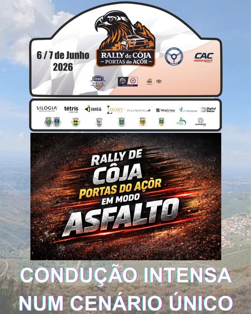 Rally de Coja "Portas do A&ccedil;or" 2026